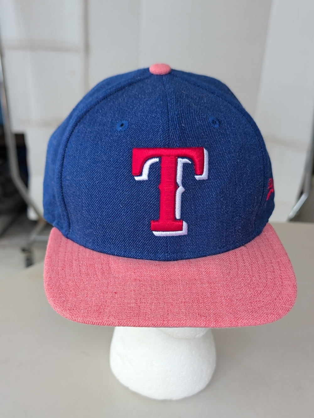 New EraRoyal Blue PinkBaseball Hat Cap Texas Rangers Fan Merch Adjustable Unisex